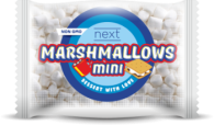 Жев.зефир NEXT Marshmallows mini со вкусом ванили 200гр*12шт Витек оптом
