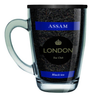 Чай черный Assam в стеклянной кружке 70гр*20шт ТМ London Tea Club